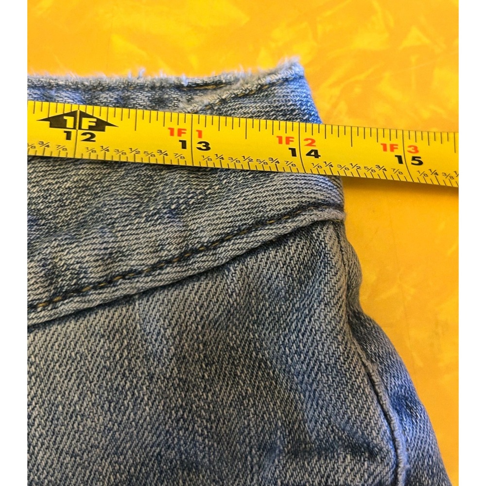 Hurley Womens Medium Rinse Low Rise Flare Jeans Size 5 Y2K - Picture 4 of 8